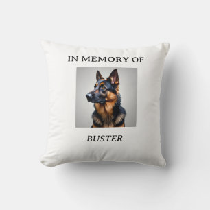 Memory of Pet Throw Pillow