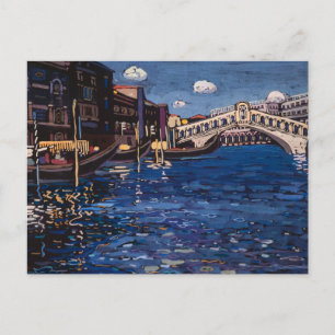 Memory of Venice, Rialto Bridge, 1904 by Kandinsky Postcard