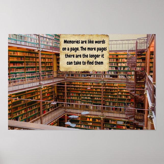 Memory recall. poster (Front)