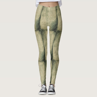 Memory Slippage – Aged Manuscript Leggings