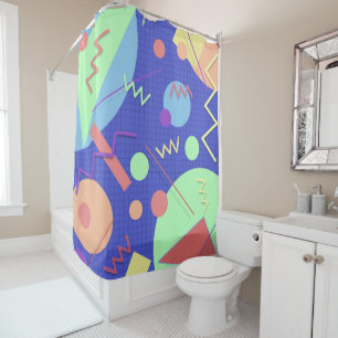 Memphis #42 shower curtain