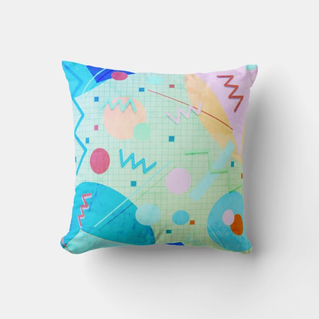 Memphis #82 Greenleaf Cushion (Front)