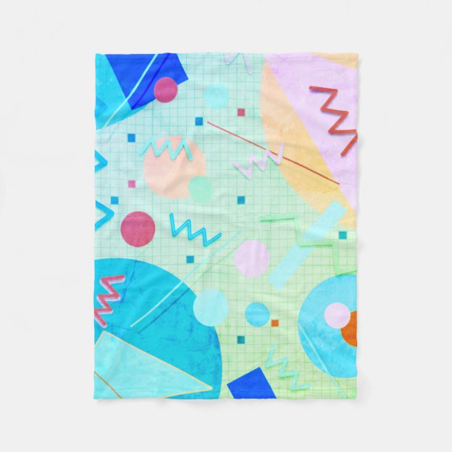 Memphis #82 Greenleaf Fleece Blanket (Front)