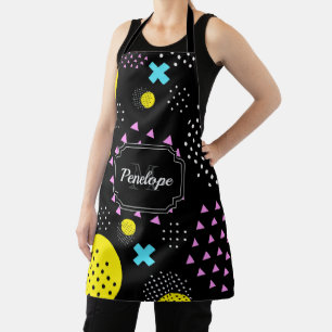 Memphis Abstract Pattern Apron