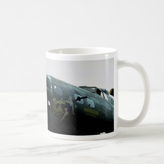 Memphis Belle, nose art Coffee Mug (Right)