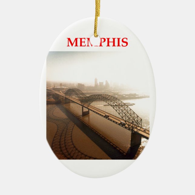 memphis ceramic ornament (Front)