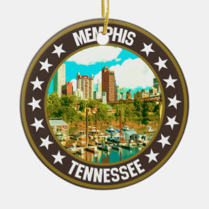 Memphis                                            ceramic ornament