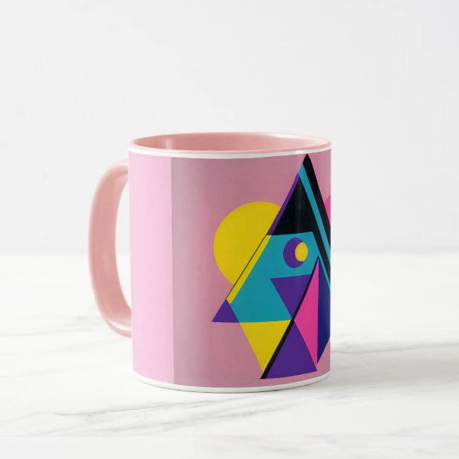 Memphis Design Dwelling Mug (Front Left)