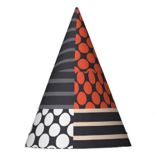 Memphis Magic: Geometric Banner Fun Party Hat