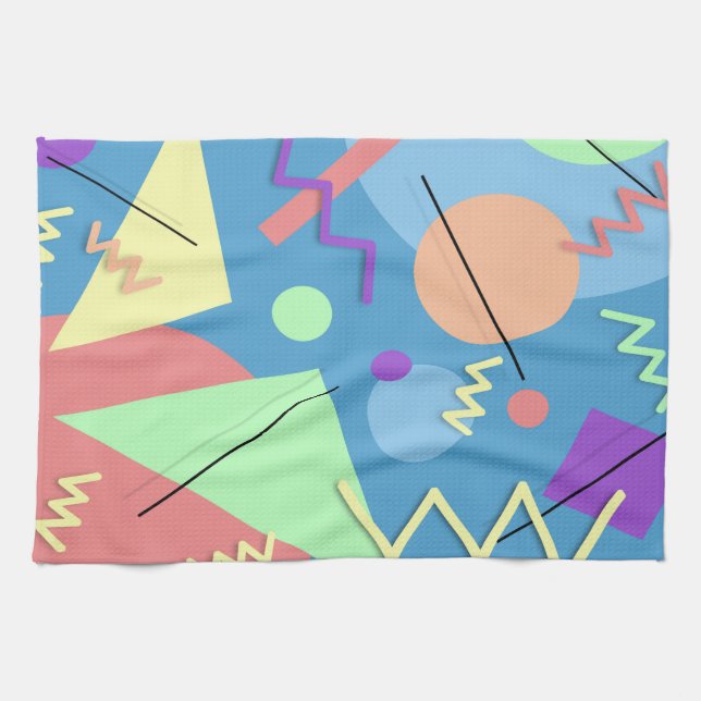 Memphis No. 4 Tea Towel (Horizontal)