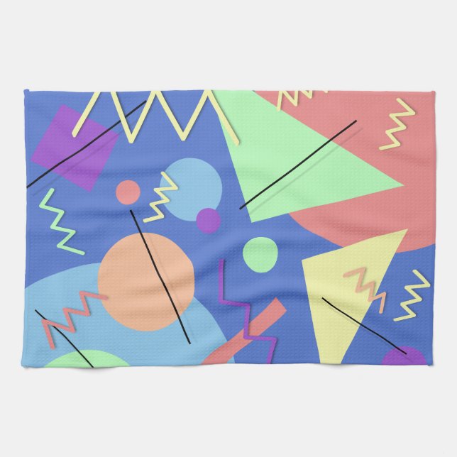 Memphis No. 5 Tea Towel (Horizontal)