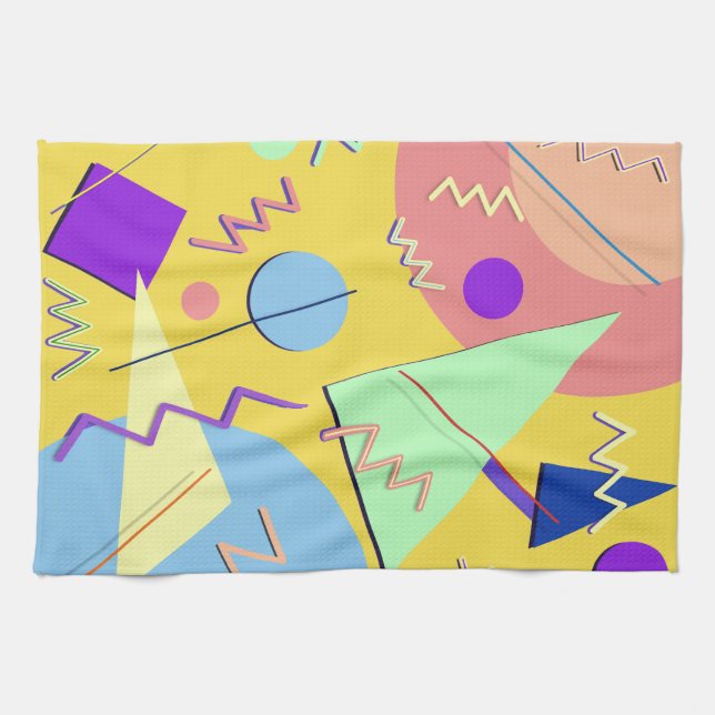 Memphis No. 7 Tea Towel (Horizontal)