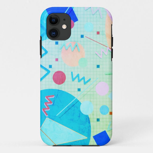 Memphis No. 82 Greenleaf Case-Mate iPhone Case (Back)
