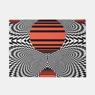 Memphis OpArt Doormat
