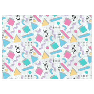 Memphis Shapes Tablecloth