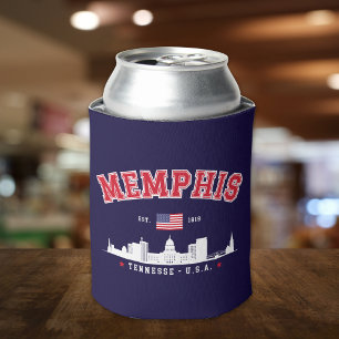 Memphis Skyline city – Est. 1819 Can Cooler