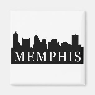 Memphis Skyline Magnet