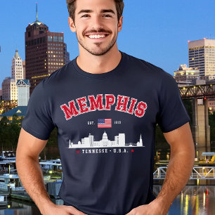 Memphis Skyline Tee – Est. 1819 Southern Pride"