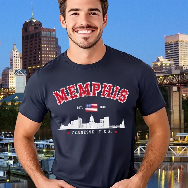 Memphis Skyline Tee – Est. 1819 Southern Pride" (Creator Uploaded)
