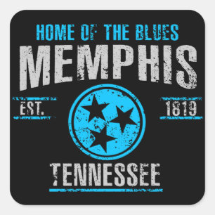 Memphis Square Sticker