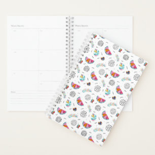 Memphis Style Tropical Summer Pattern Planner