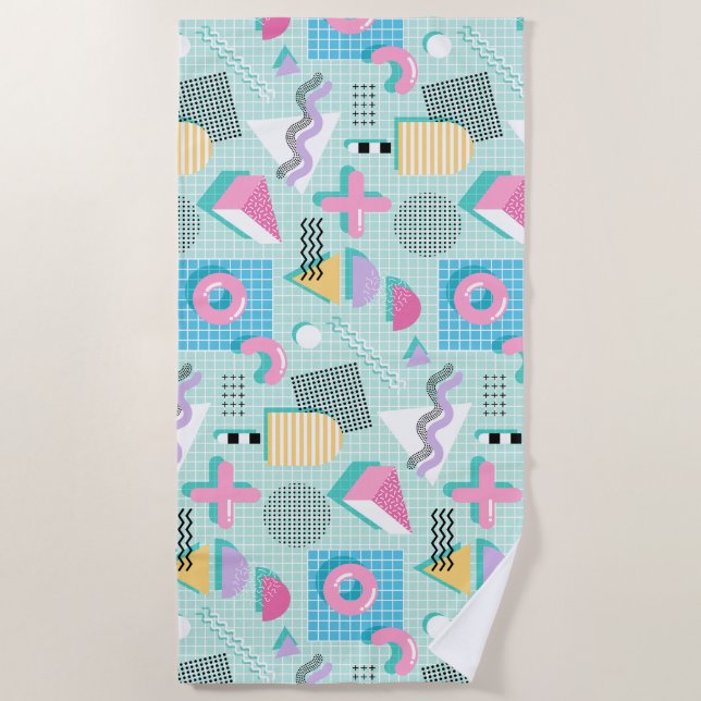 Memphis Sweet Candies Beach Towel (Front)