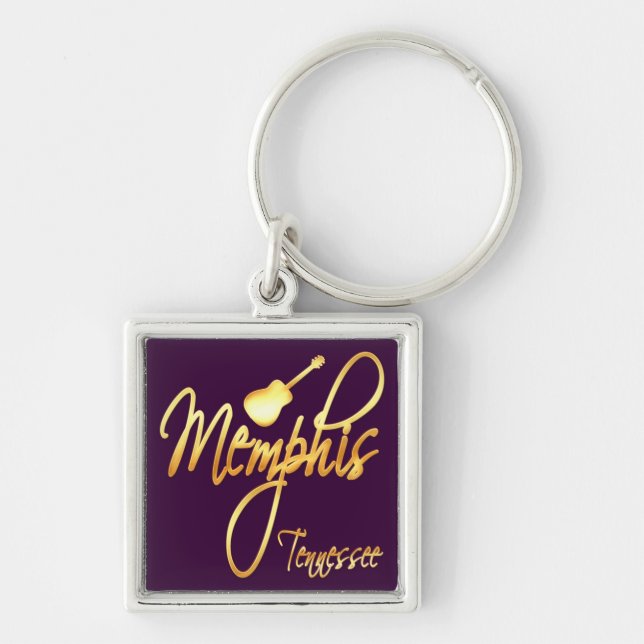 Memphis, Tennessee Key Ring (Front)
