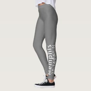 Memphis Tennessee Longitude Latitude Leggings