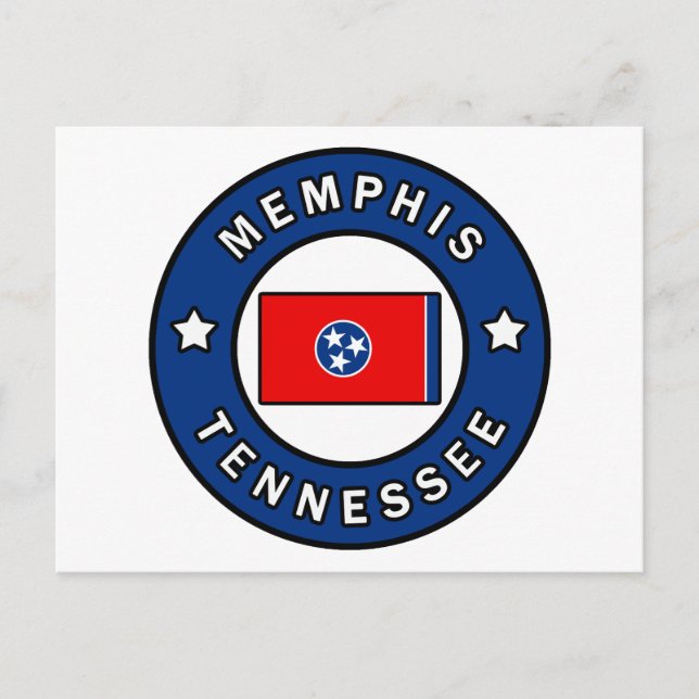 Memphis Tennessee Postcard (Front)