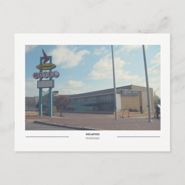 Memphis, Tennessee Postcard (Front)