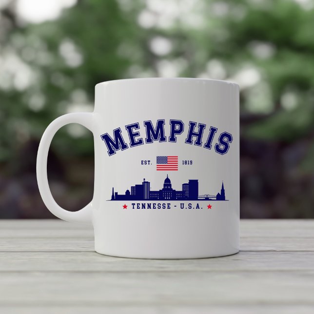 "Memphis Tennessee – Skyline City Coffee Mug (Creator Uploaded)