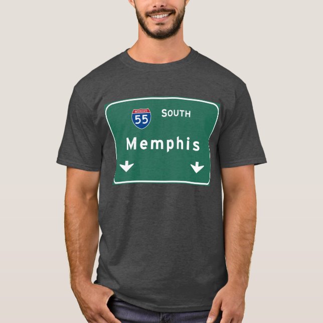 Memphis Tennessee tn Interstate Highway Freeway : T-Shirt (Front)