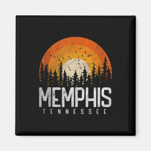 Memphis Tennessee Tn Shirt Retro Style Vintage 70s Magnet