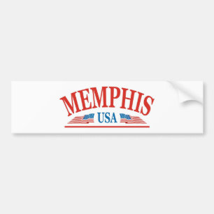 Memphis Tennessee USA Bumper Sticker