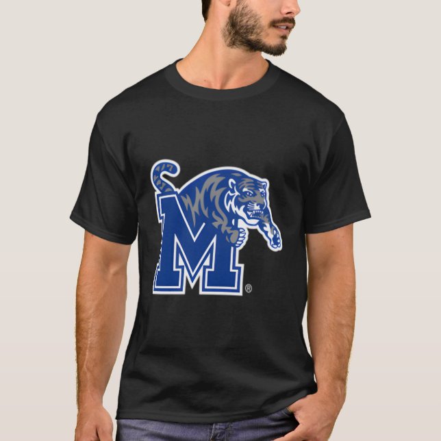 Memphis Tigers Left Chest Icon T-Shirt (Front)