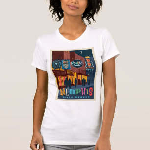 Memphis, TN   Beale Street Neon T-Shirt