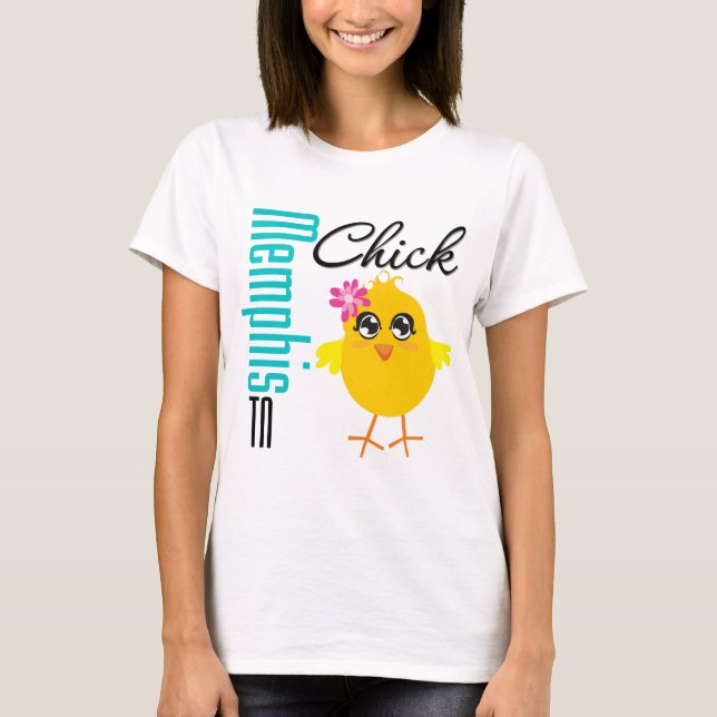 Memphis TN Chick T-Shirt (Front)