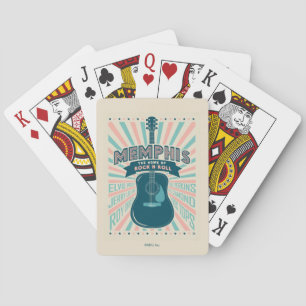 Memphis, TN: Guitar Series   Rock-N-Roll Playing Cards