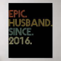 Men 6th Wedding Anniversary s Epic Husband Since