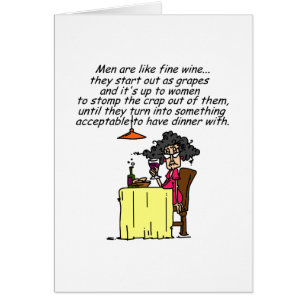 Men and FIne Wine Humour