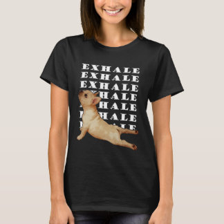 Men And Women French Bulldog Yoga Statue  Joga T-Shirt