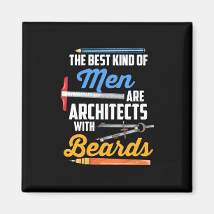 Men Architects With Beards Magnet