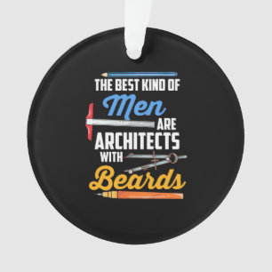 Men Architects With Beards Ornament