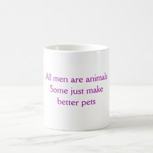 Men are Animals Mug