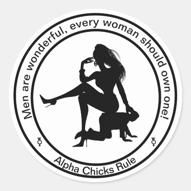 Men are Wonderful Sticker (Front)