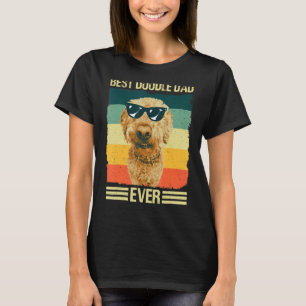 Men Best Doodle Dad Father Dog T-Shirt