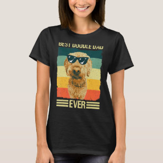 Men Best Doodle Dad Father Dog T-Shirt