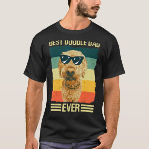 Men Best Doodle Dad Father Dog T-Shirt