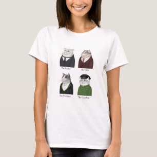 MEN CATS Women's Basic T-Shirt 