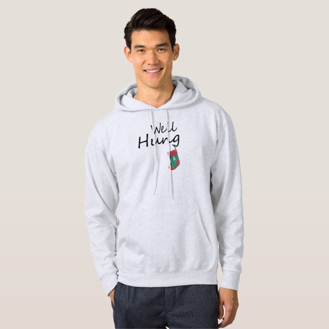 Men Christmas hoodie (Front Full)